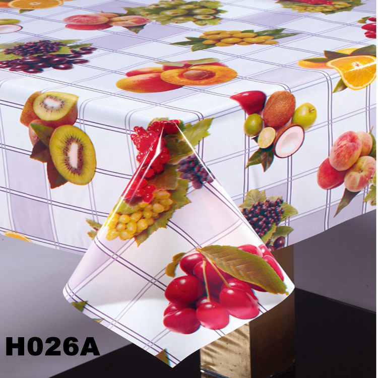 Factory Wholesale Custom PVC loth Tablecloth Tablecloth quietly elegant fruit pattern export trade volume Factory Wholesale Custom PVC loth Tablecloth Tablecloth quietly elegant fruit pattern export trade volume