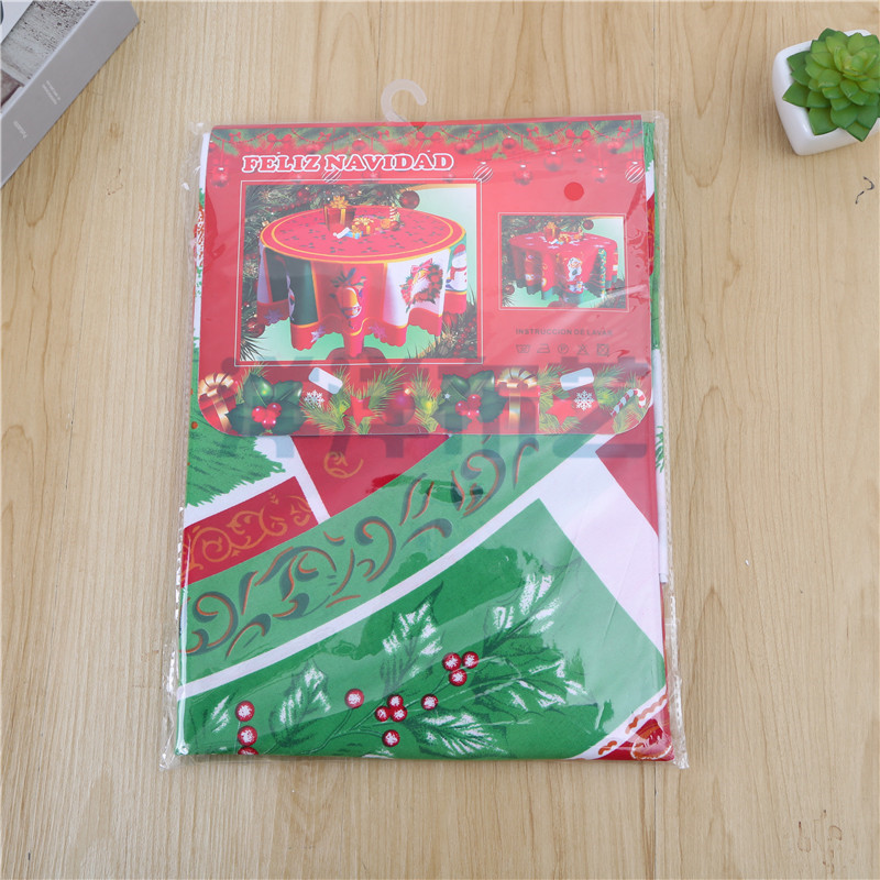 Home Simple Printing Fabrics Tablecloth Oilproof and Heatproof Disposable Tableclothes Rectangular Tablecloth Coffee Table Cloth Table Mat