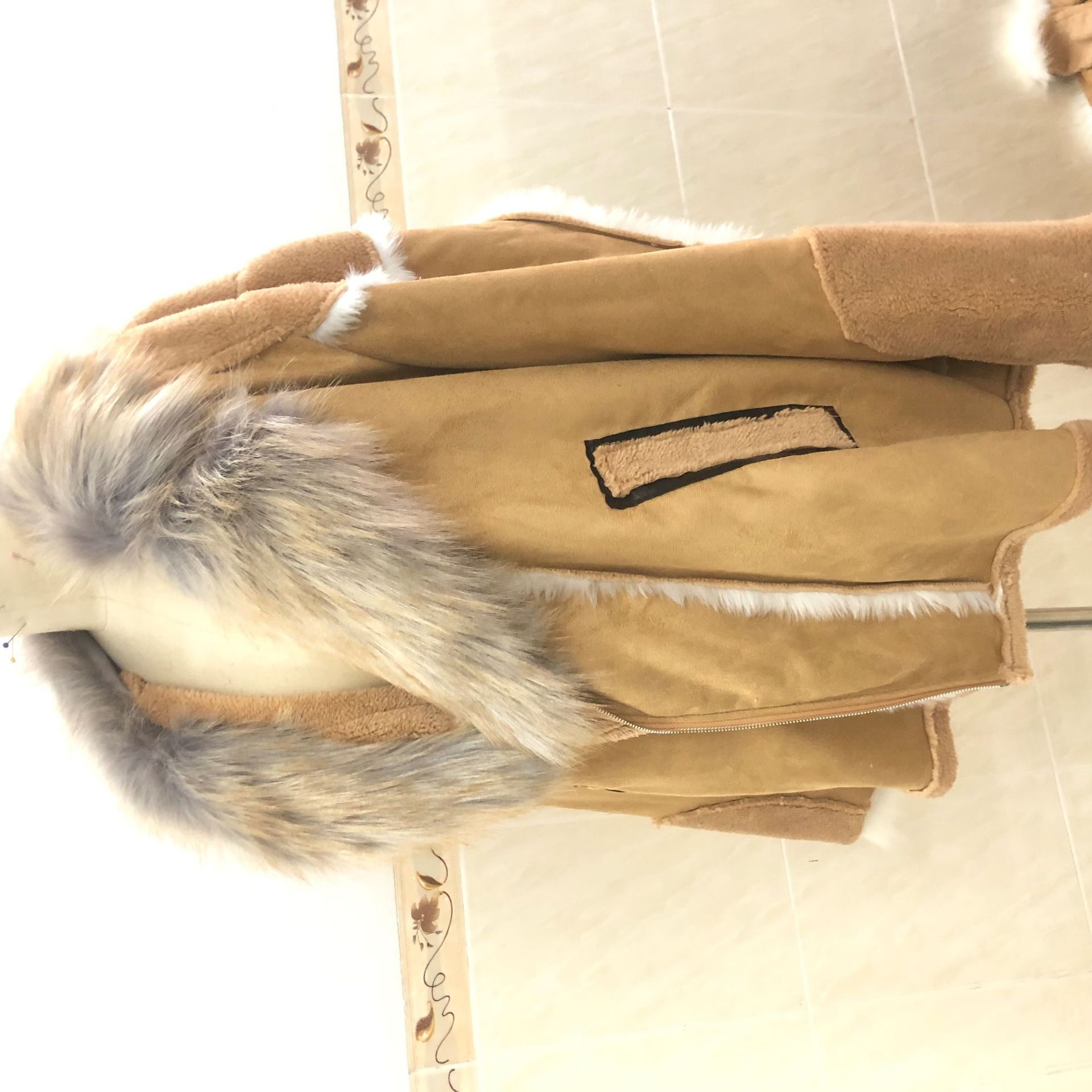 List Lazada Hot Selling Wish Men's Artificial Leather Flocking Leather and Fur in One Large Fur Collar LongSleeved Coat List Lazada Hot Selling Wish Men's Artificial Leather Flocking Leather and Fur in One Large Fur Collar LongSleeved Coat