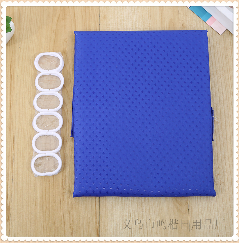 Shower Curtain Bathroom Luxury Simple Furniture Block Bath Curtain Waterproof and Mildew-Proof Spot Drill Shower Curtain Shower Curtain Bathroom Luxury Simple Furniture Block Bath Curtain Waterproof and Mildew-Proof Spot Drill Shower Curtain
