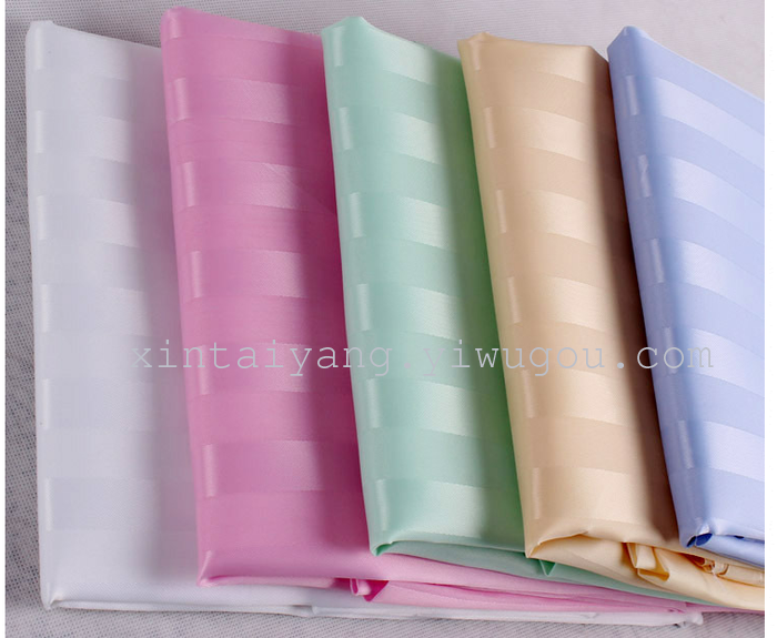 The Factory price direct sale waterproof satin upscale hotel articles Yin and Yang, bath curtain