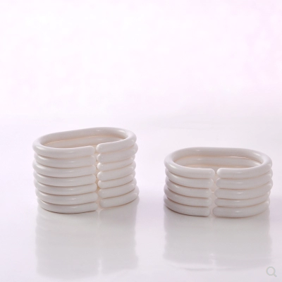 Bath curtain accessories extension bar hook curtain hook ring curtain hook C type plastic hanging ring