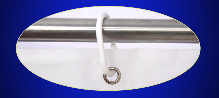 Bath curtain accessories extension bar hook curtain hook ring curtain hook C type plastic hanging ring