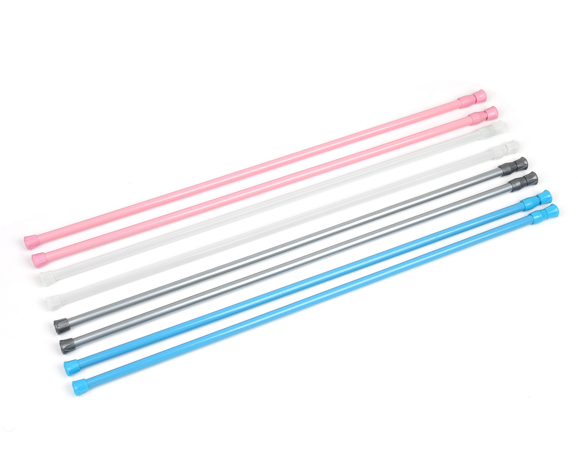 The bathroom is free of hole bath curtain rod pure color and simple curtain rod telescopic factory direct sale. The bathroom is free of hole bath curtain rod pure color and simple curtain rod telescopic factory direct sale.