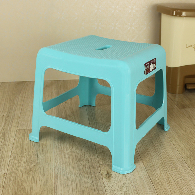 Korean style plastic stool fashion colorful shoes stool bathroom stool kindergarten children&#039;s stool plastic chair