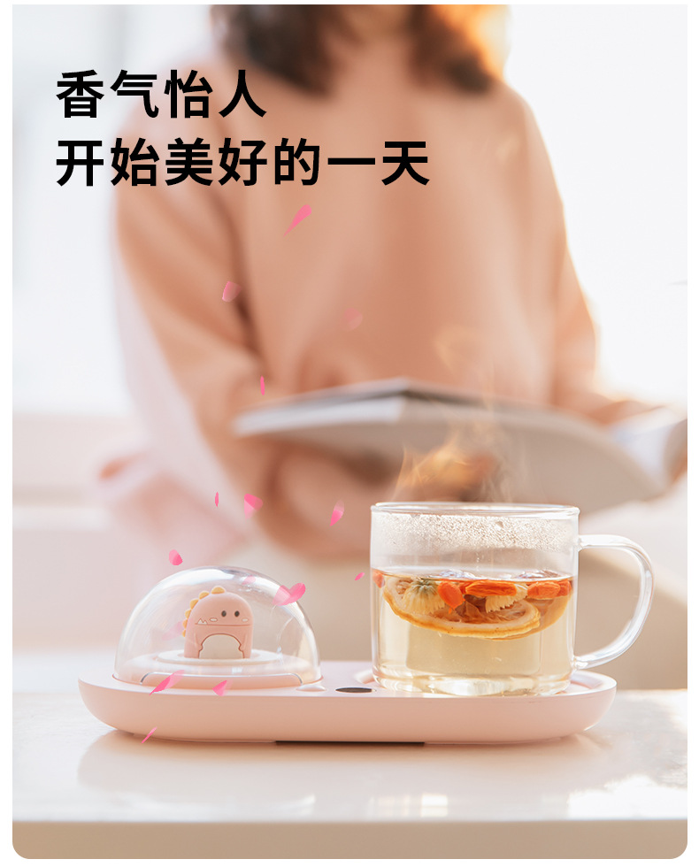 Factory Direct Sales Warm Cup 55 Degrees Creative Thermal Mug Smart Office Home Milk Thermostat Heater Warm Coaster Factory Direct Sales Warm Cup 55 Degrees Creative Thermal Mug Smart Office Home Milk Thermostat Heater Warm Coaster