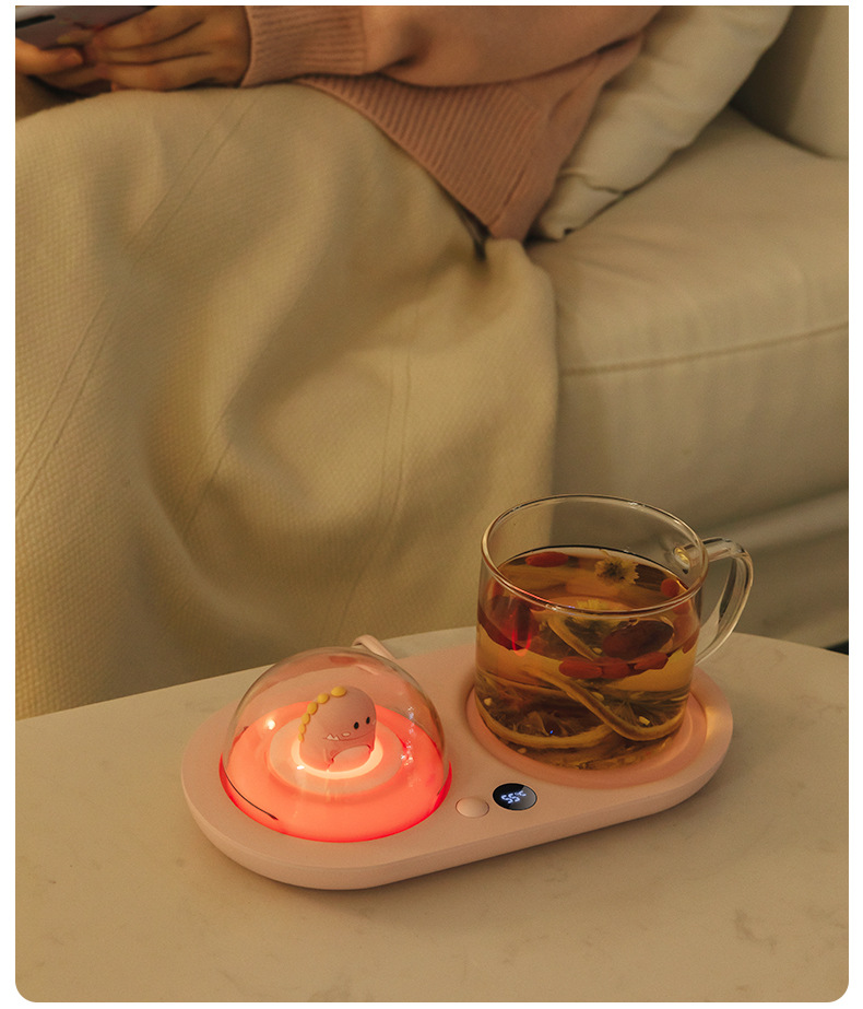 Factory Direct Sales Warm Cup 55 Degrees Creative Thermal Mug Smart Office Home Milk Thermostat Heater Warm Coaster Factory Direct Sales Warm Cup 55 Degrees Creative Thermal Mug Smart Office Home Milk Thermostat Heater Warm Coaster