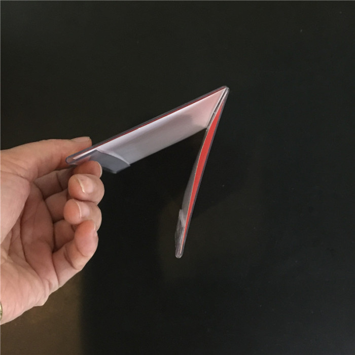 Plastic triangle table table card table card