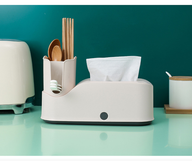 Creative tissue box for cosmetic tissue box is a Multifunctional box on desktop tissue box