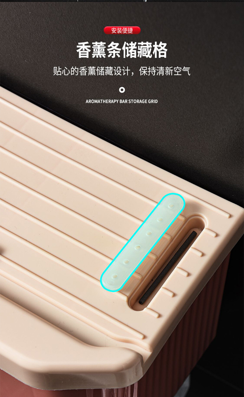 Toilet Tissue Box Toilet Paper Storage Rack Toilet Wall Hanging Creative Punch-Free Toilet Paper Paper Extraction Roll Holder