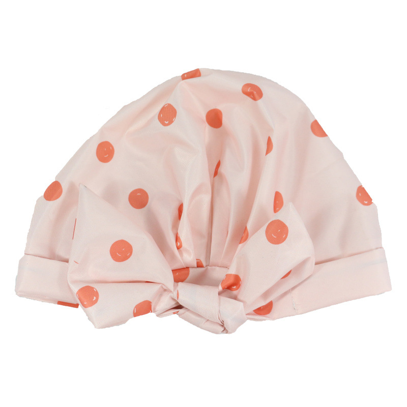 Shower Cap Waterproof Amazon Elastic Bow Black And White Stripes Shower Cap Female Yiwu Manufacturers Customizable Pattern Shower Cap Waterproof Amazon Elastic Bow Black And White Stripes Shower Cap Female Yiwu Manufacturers Customizable Pattern
