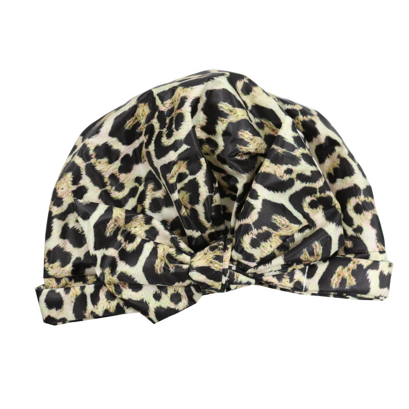 Shower Cap Waterproof Amazon Elastic Bow Black And White Stripes Shower Cap Female Yiwu Manufacturers Customizable Pattern Shower Cap Waterproof Amazon Elastic Bow Black And White Stripes Shower Cap Female Yiwu Manufacturers Customizable Pattern