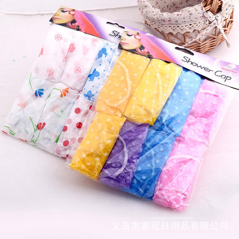 Wholesale adult shower cap Eva anti-water bath hat ladies general bath-cap quick sell toning supplies Wholesale adult shower cap Eva anti-water bath hat ladies general bath-cap quick sell toning supplies