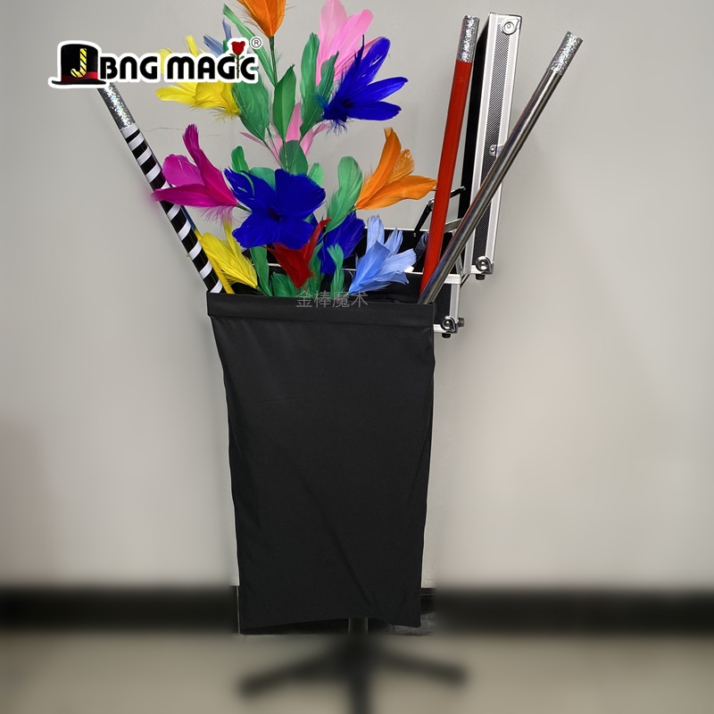 10yue New Product Magic Box Side Pocket Bullet Stick Bag Stage Garbage Bag Magic Props Accessories 170G 10yue New Product Magic Box Side Pocket Bullet Stick Bag Stage Garbage Bag Magic Props Accessories 170G