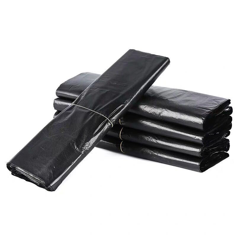 Bag Supermarket Shopping Malls Shopping Bag Portable Household Black Garbage Bag Disposable Waistcoat Plastic Bag