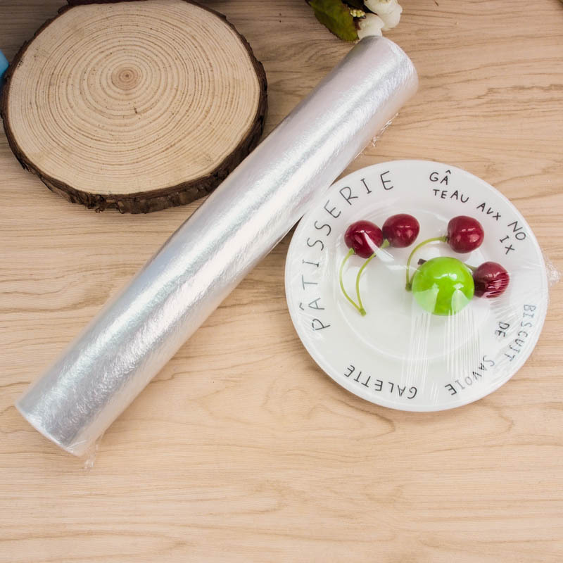 Kitchen Food Plastic Wrap Special Beauty Salon for Fruits and Vegetables High Temperature Resistant Heating Economical PE Plastic Wrap