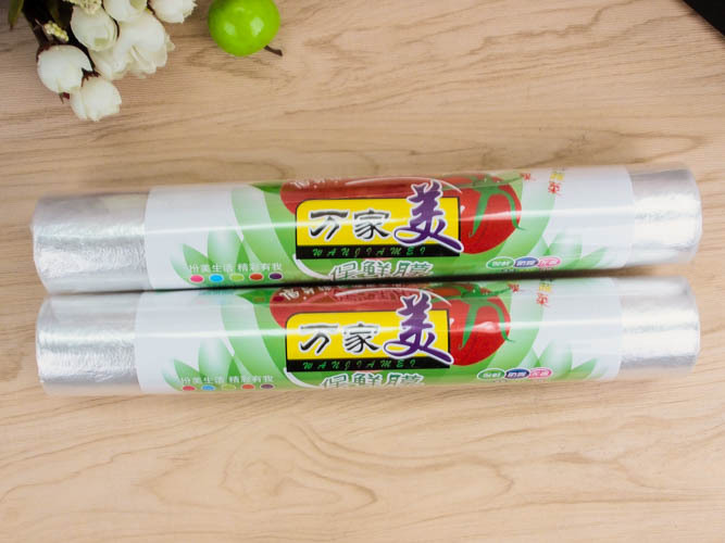 Kitchen Food Plastic Wrap Special Beauty Salon for Fruits and Vegetables High Temperature Resistant Heating Economical PE Plastic Wrap Kitchen Food Plastic Wrap Special Beauty Salon for Fruits and Vegetables High Temperature Resistant Heating Economical PE Plastic Wrap