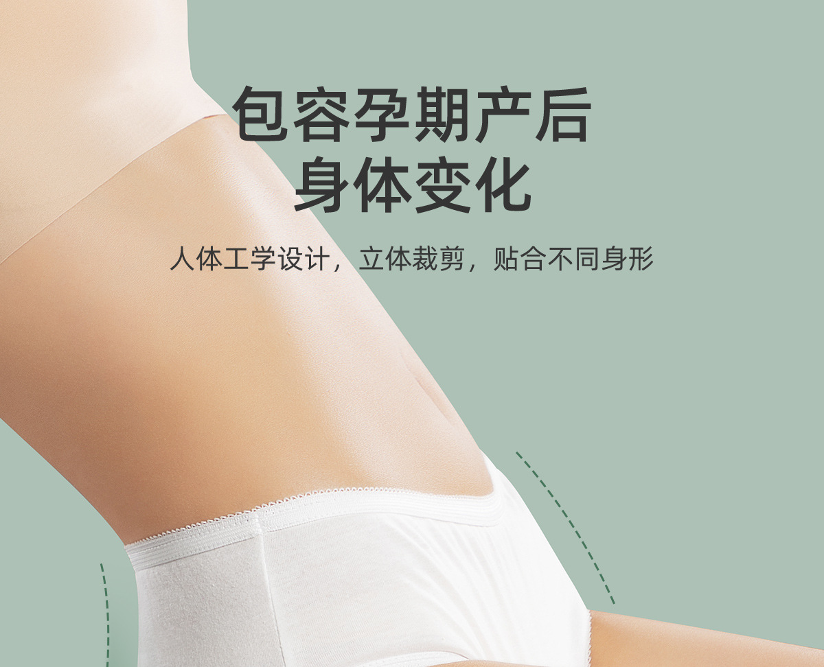 Disposable Underwear Women's Confinement Mother Cotton Daily Disposable Shorts Large Size Travel Portable Comfortable Independent Packaging