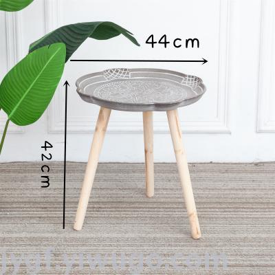 Instagram style Nordic style European style Japanese style convenient small tea table tray art design side a few