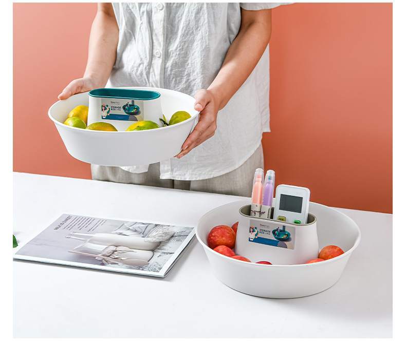 Factory Direct Creative Simple Multifunctional Fruit Plate Living Room Coffee Table Candy Tray Sundries Organizer Plastic Storage Tray Factory Direct Creative Simple Multifunctional Fruit Plate Living Room Coffee Table Candy Tray Sundries Organizer Plastic Storage Tray
