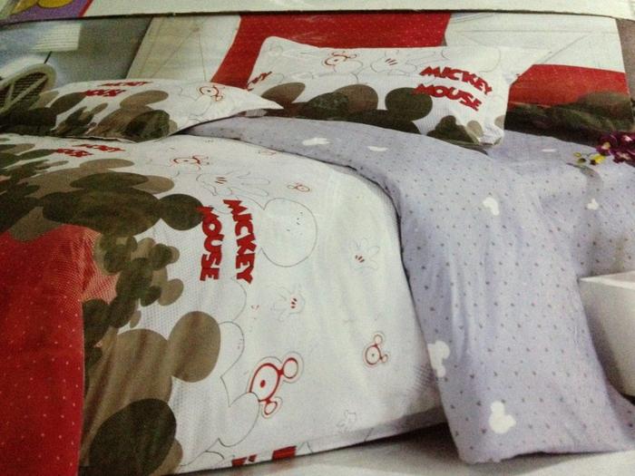 Ecological cotton active printing three - piece bedding set home textile manufacturers direct sales