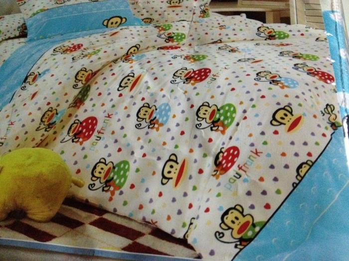 Ecological cotton active printing three - piece bedding set home textile manufacturers direct sales