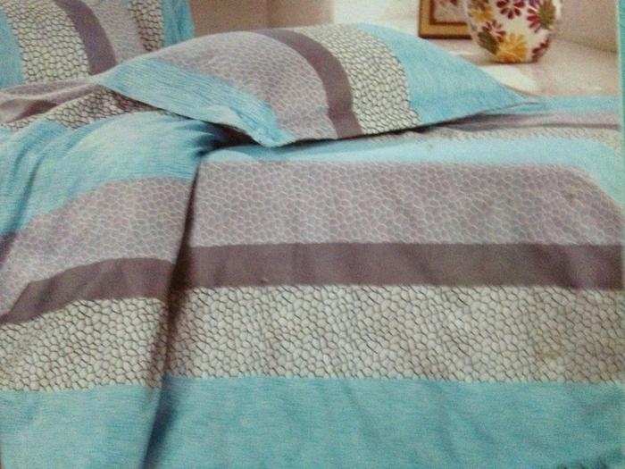 Ecological cotton active printing three - piece bedding set home textile manufacturers direct sales