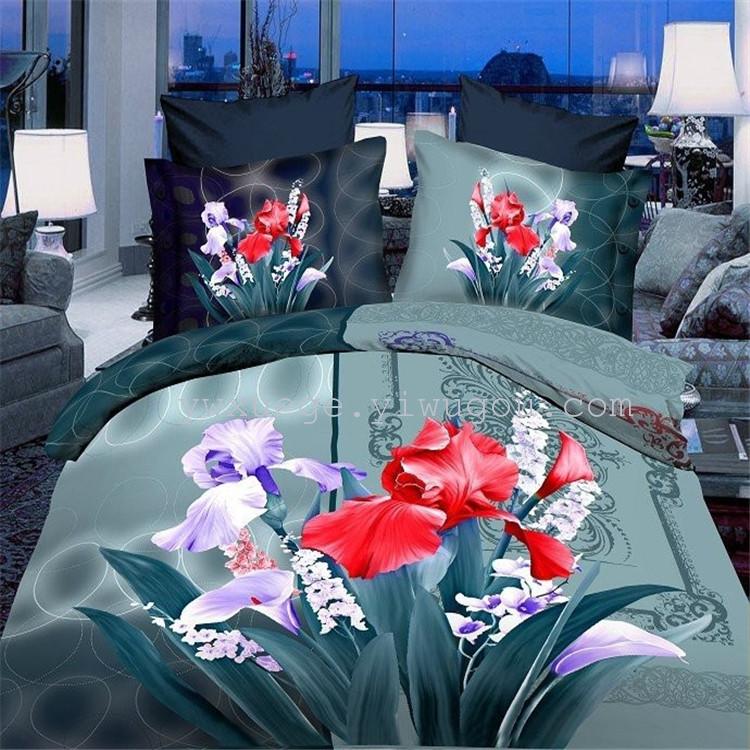 Bedding set of four export 3D four piece set