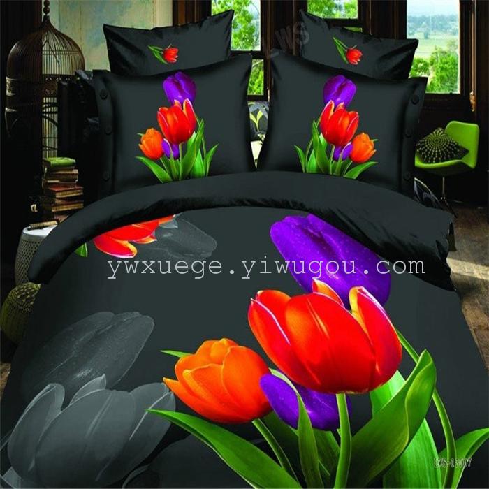 Bedding set of four export 3D four piece set