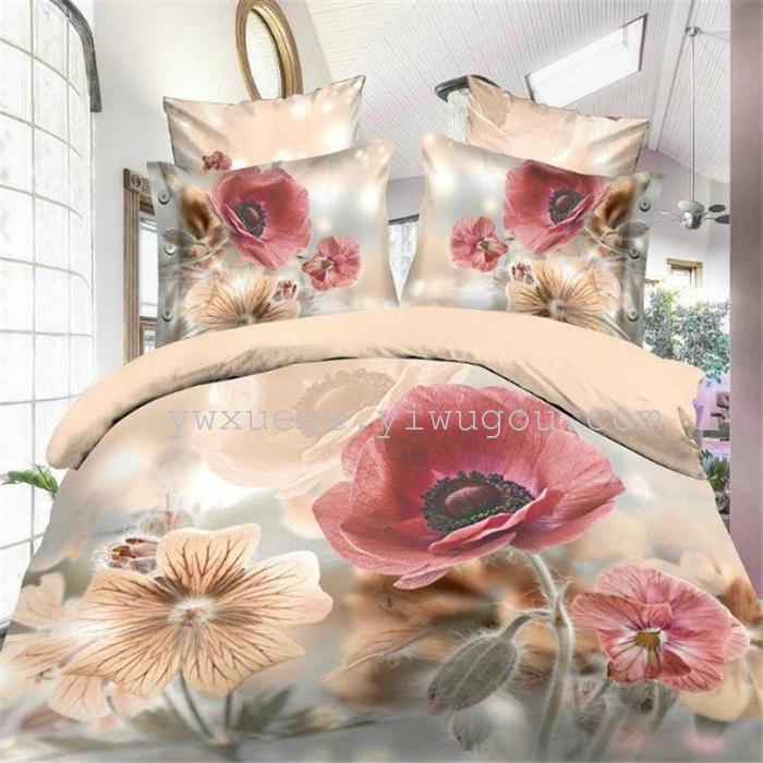 Bedding set of four export 3D four piece set