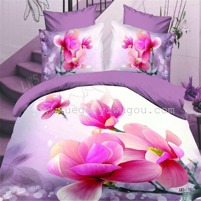 Bedding set of four export 3D four piece set