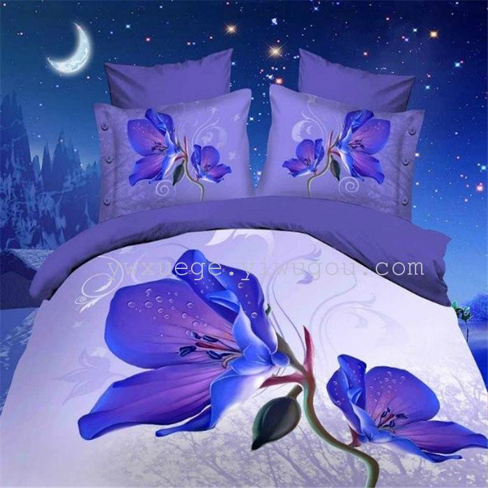 Bedding set of four export 3D four piece set
