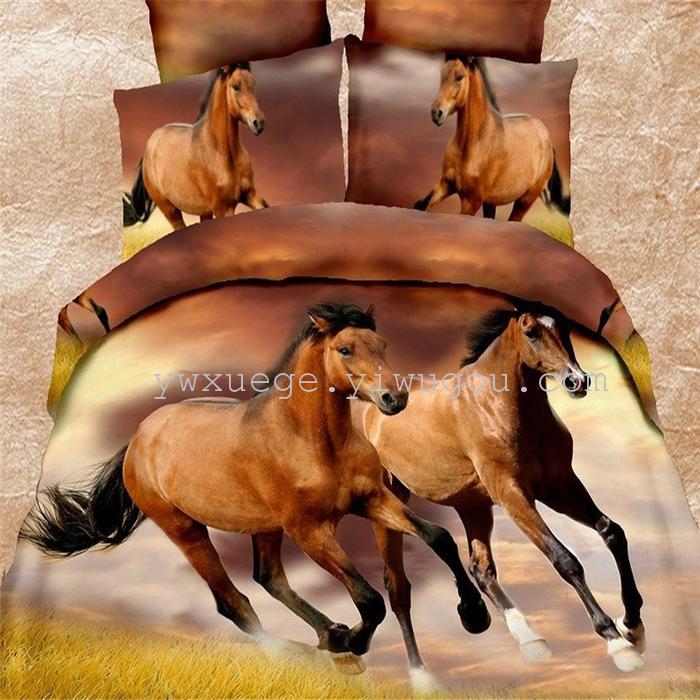 Bedding set of four export 3D four piece set