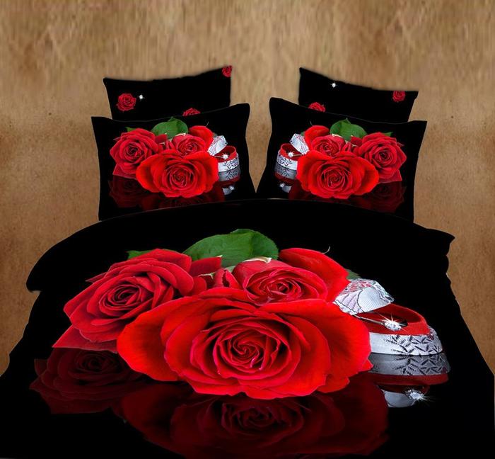 Bedding set of four export 3D four piece set