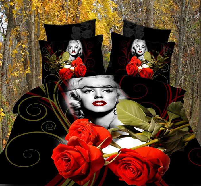 Bedding set of four export 3D four piece set