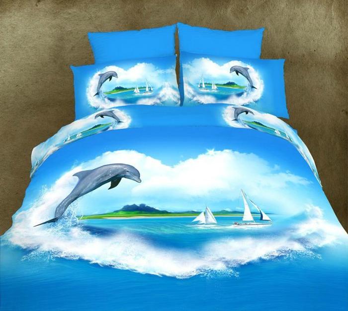 Bedding set of four export 3D four piece set