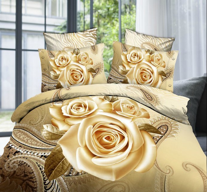 Bedding set of four export 3D four piece set