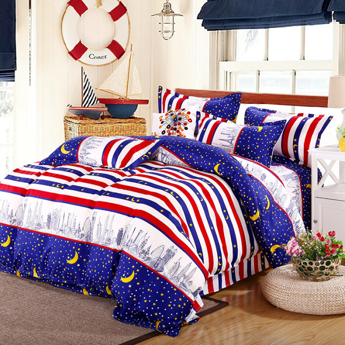 Cotton bedding wear MAO terylene aloe 4-p bedding set wholesale Cotton bedding wear MAO terylene aloe 4-p bedding set wholesale