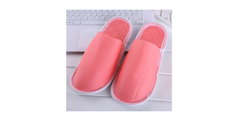 Supply new hotel and guesthouse cotton lug disposable slipper home thickened at manufacturer wholesale