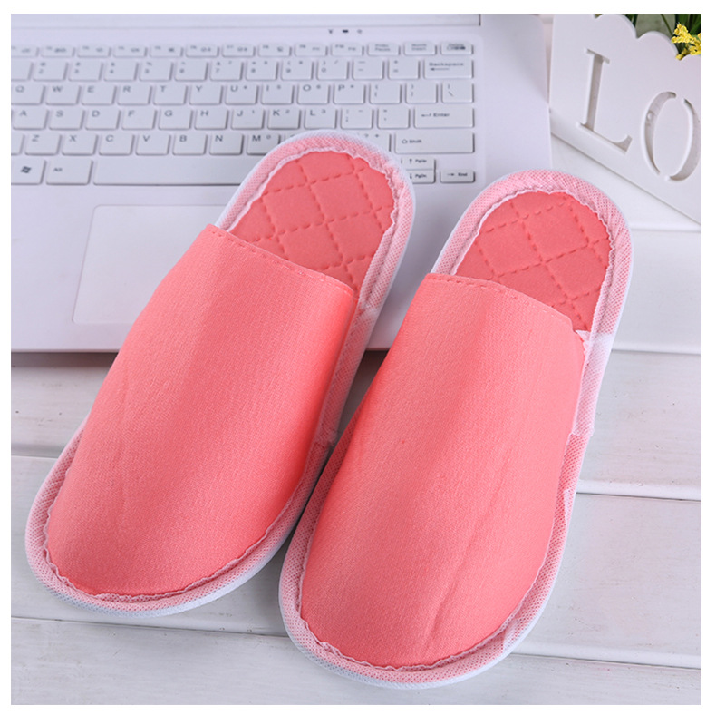 Supply new hotel and guesthouse cotton lug disposable slipper home thickened at manufacturer wholesale