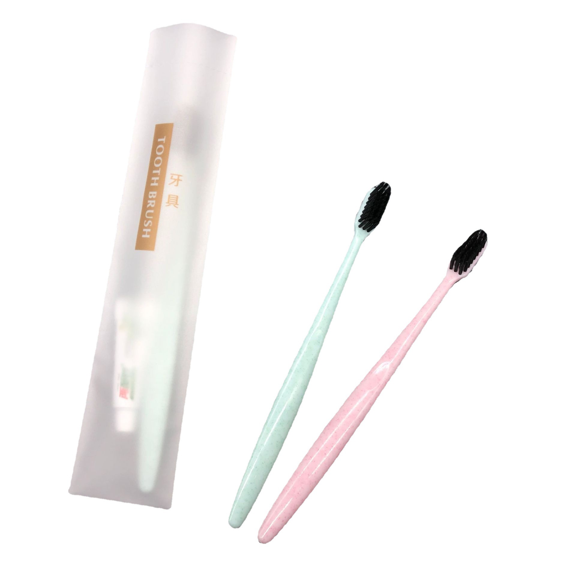 Disposable Toothbrush Hotel Supplies Washing Set Toothbrush Toothpaste Home B &amp; B Hotel Tooth-Cleaners Set Wholesale