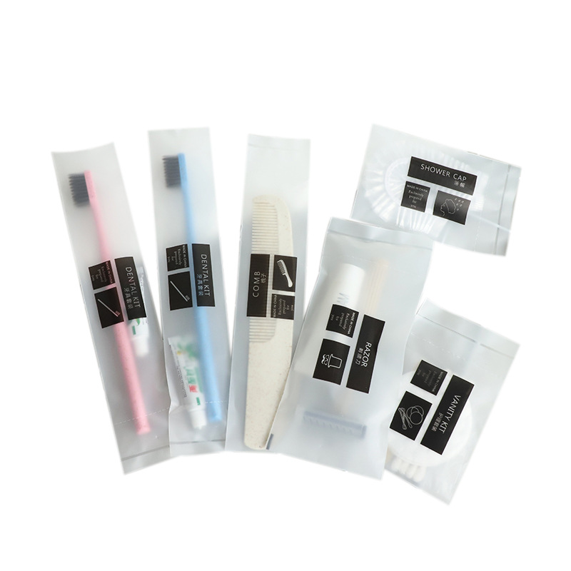 [Sequoia Tree Spot] Hotel Toiletry Set Hotel Toothbrush Toothpaste Customized Hotel Disposable