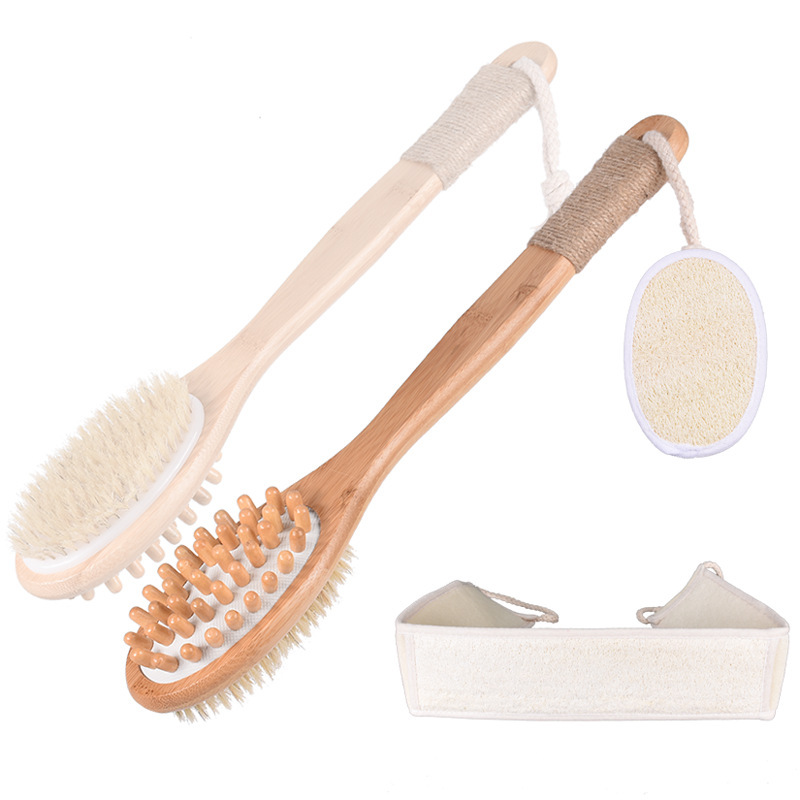 Cross border supply Body Brush combination set Towel gourd scrub towel factory stock