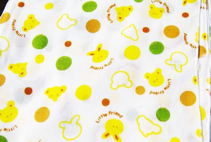 High density double gauze child handkerchief baby saliva towel handkerchief feeding napkin