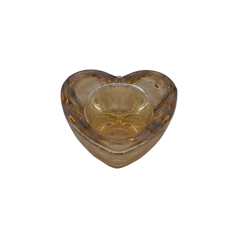 European Style Candlestick Love Candlestick Bottom Peach Heart Home Desktop Decoration Peach Heart Candlestick