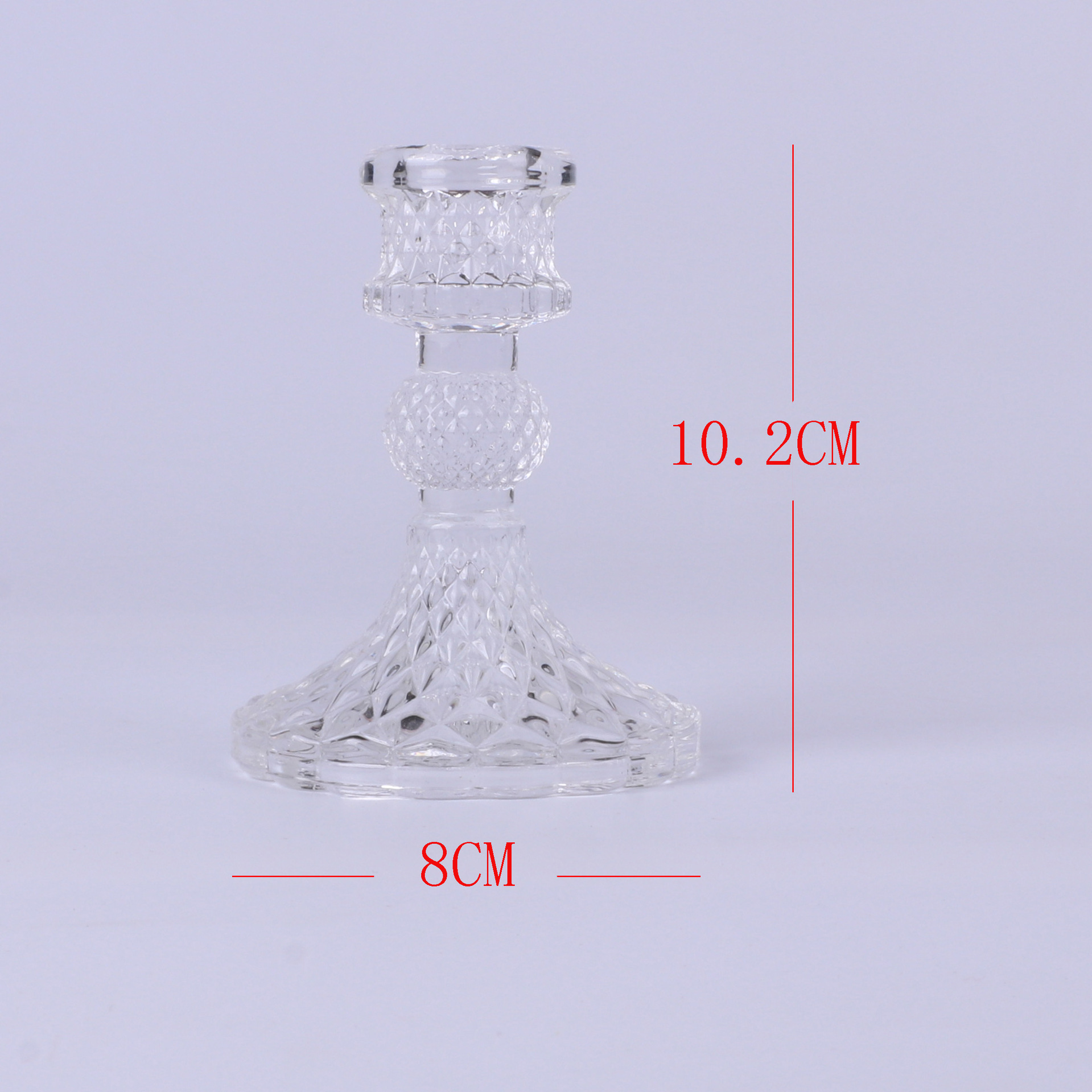 European-Style Simple Ins Glass Candlestick Home Pole Candle Base Romantic Dining Table Candle Holder Creative Home Decoration European-Style Simple Ins Glass Candlestick Home Pole Candle Base Romantic Dining Table Candle Holder Creative Home Decoration