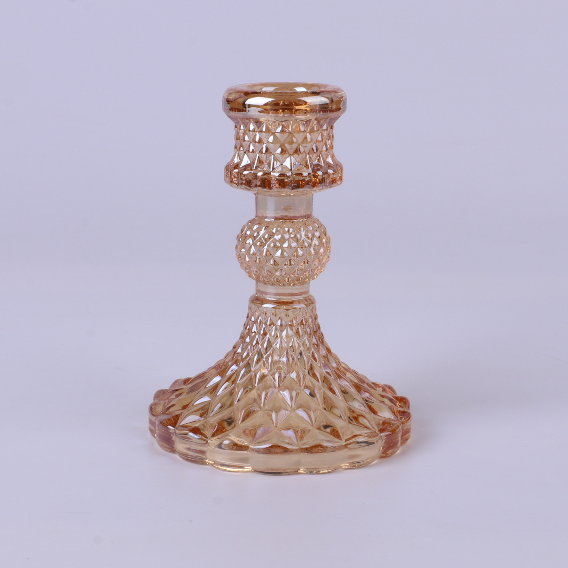 European-Style Simple Ins Glass Candlestick Home Pole Candle Base Romantic Dining Table Candle Holder Creative Home Decoration European-Style Simple Ins Glass Candlestick Home Pole Candle Base Romantic Dining Table Candle Holder Creative Home Decoration