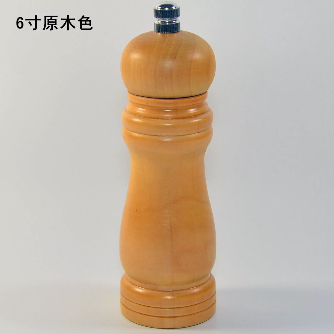 Wholesale export of stainless steel pepper grinder grinding black pepper salt pepper grinder manual rotating cruet