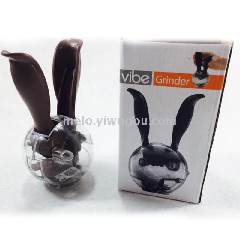 The vibe Grinder has a two-ear Grinder for manual grinding of black pepper cumin crude salt The vibe Grinder has a two-ear Grinder for manual grinding of black pepper cumin crude salt