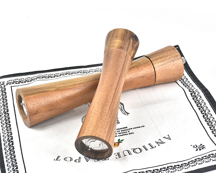 Pepper Grinder Wooden 5-Inch 8-Inch 10-Inch Manual Pepper Mill Pepper Mill Salt Mill Ceramic Core Pepper Mill Pepper Grinder Wooden 5-Inch 8-Inch 10-Inch Manual Pepper Mill Pepper Mill Salt Mill Ceramic Core Pepper Mill